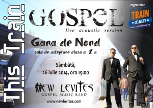 Afis Train Delivery - iulie 2014