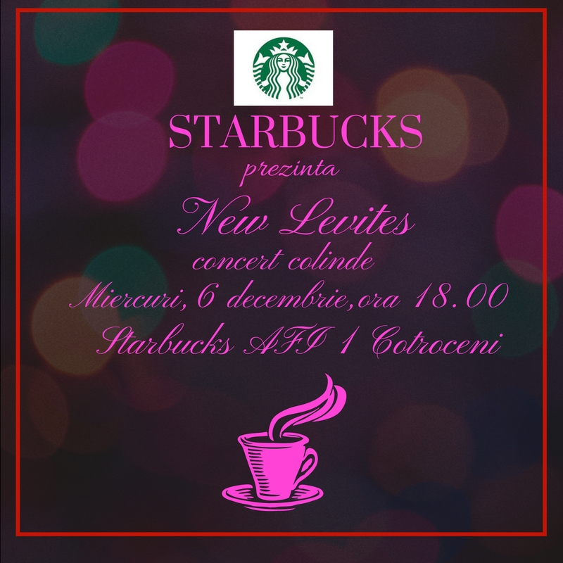 starbucks afi 1-6 dec.